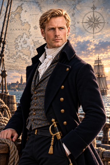The Man From Denmark historical romance series by Ellis Despenser
